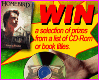 Winners will be able to select their prizes from a list of CD-Rom or book titles.