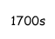 1700s