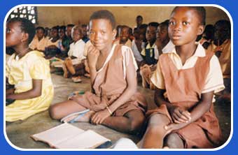 A school in Ghana