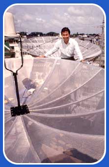Satellite reciever dish