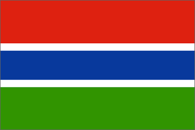 Gambia Flag