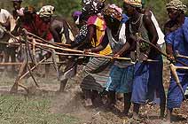 Women with Hoes