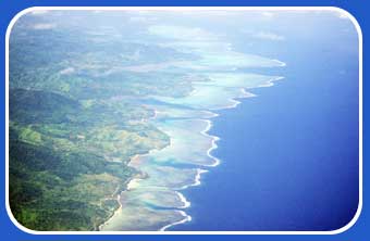 Flying between islands