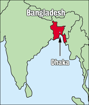 Dhaka Map