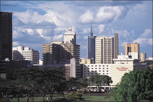 Nairobi skyline