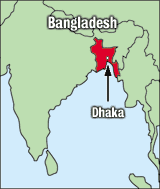 Dhaka Map