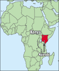 nairobi map