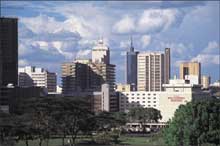 Nairobi skyline