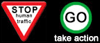 Stop Human Traffic