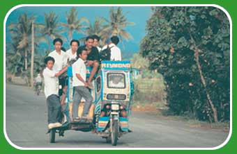 too many people on a scooter