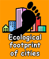 Ecological footprint of cities