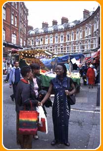A market scene, London