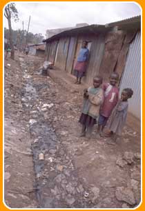 Slums in Nairobi