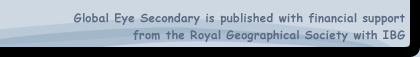 Global Eye Secondary is published with financial support from the Royal Geographical Society with IBG