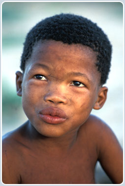 Bushman boy