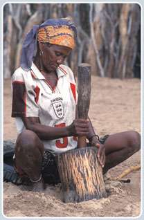 Bushman woman