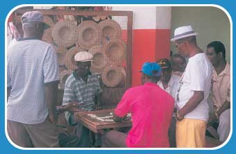 Playing Dominoes