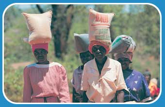 Relying on food aid