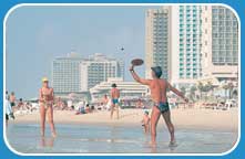 Tel Aviv beach, Israel